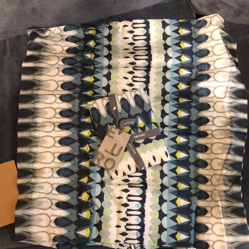 Sham and decorative pillow case